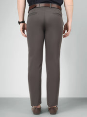 Men's Charcoal Brown Chinos