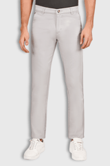 Fluidic Stone Color Premium Trouser