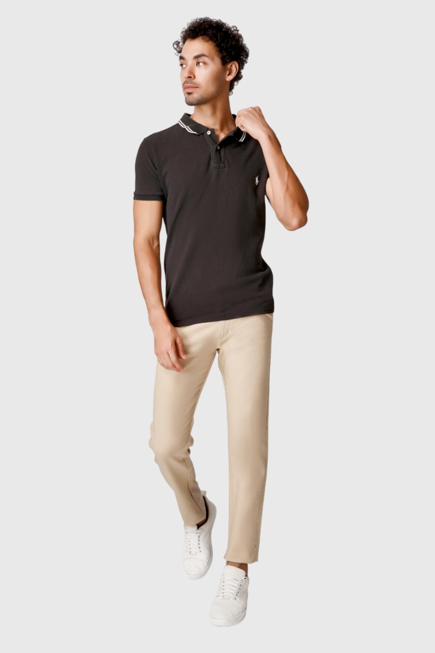 Fluidic Cream Color Lounge Trouser