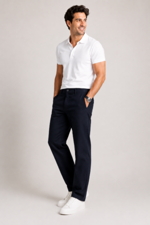 Black Premium Linen Pant for Men