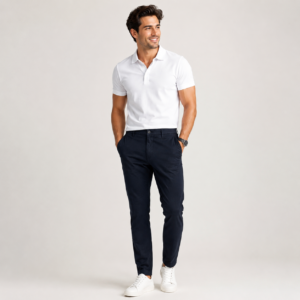 Black Premium Linen Pant for Men